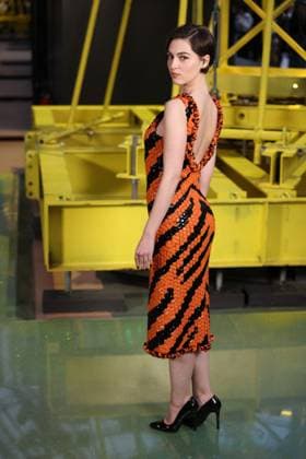 PFW - Chanel Photocall Anamaria Vartolomei pictured on photocall of Chanel Womenswear Fall Winter 2026-2027 show as part of Paris Fashion Week at Grand Palais, in Paris, France on March 9, 2026. Photo by Jerome Domine ABACAPRESS.COM Paris France  Copyright: xDominexJerome ABACAx