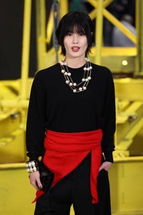 PFW - Chanel Photocall Ai Hashimoto pictured on photocall of Chanel Womenswear Fall Winter 2026-2027 show as part of Paris Fashion Week at Grand Palais, in Paris, France on March 9, 2026. Photo by Jerome Domine ABACAPRESS.COM Paris France  Copyright: xDominexJerome ABACAx