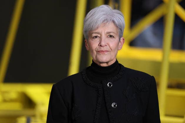 PFW - Chanel Photocall Claudie Haignere pictured on photocall of Chanel Womenswear Fall Winter 2026-2027 show as part of Paris Fashion Week at Grand Palais, in Paris, France on March 9, 2026. Photo by Jerome Domine ABACAPRESS.COM Paris France  Copyright: xDominexJerome ABACAx