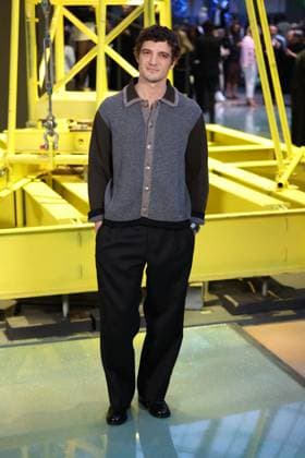 PFW - Chanel Photocall Niels Schneider pictured on photocall of Chanel Womenswear Fall Winter 2026-2027 show as part of Paris Fashion Week at Grand Palais, in Paris, France on March 9, 2026. Photo by Jerome Domine ABACAPRESS.COM Paris France  Copyright: xDominexJerome ABACAx