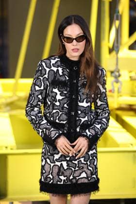 PFW - Chanel Photocall Eileen Gu pictured on photocall of Chanel Womenswear Fall Winter 2026-2027 show as part of Paris Fashion Week at Grand Palais, in Paris, France on March 9, 2026. Photo by Jerome Domine ABACAPRESS.COM Paris France  Copyright: xDominexJerome ABACAx