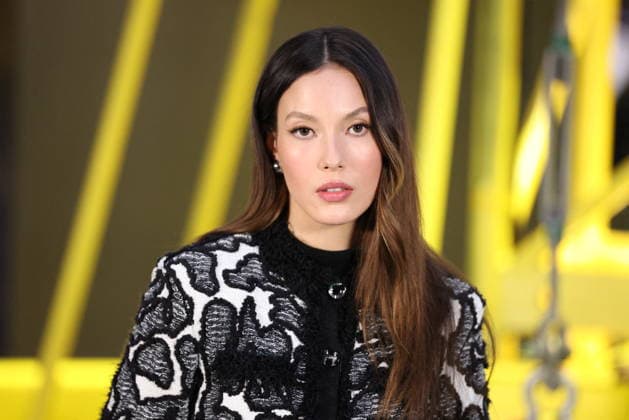 PFW - Chanel Photocall Eileen Gu pictured on photocall of Chanel Womenswear Fall Winter 2026-2027 show as part of Paris Fashion Week at Grand Palais, in Paris, France on March 9, 2026. Photo by Jerome Domine ABACAPRESS.COM Paris France  Copyright: xDominexJerome ABACAx