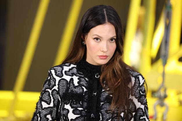 PFW - Chanel Photocall Eileen Gu pictured on photocall of Chanel Womenswear Fall Winter 2026-2027 show as part of Paris Fashion Week at Grand Palais, in Paris, France on March 9, 2026. Photo by Jerome Domine ABACAPRESS.COM Paris France  Copyright: xDominexJerome ABACAx