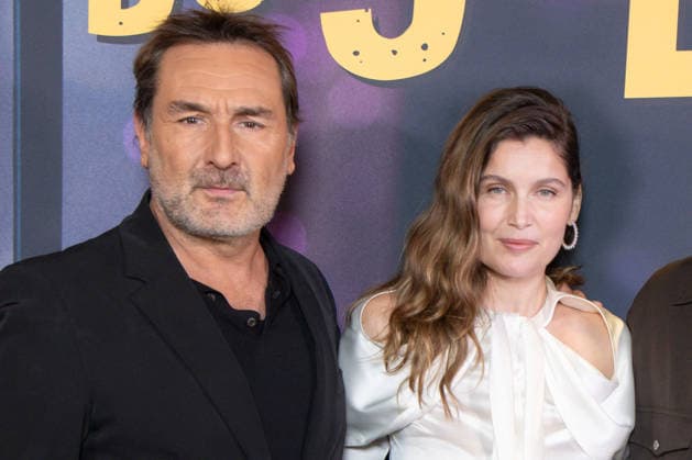 Crime Du 3eme Etage Premiere - Paris Gilles Lellouche and Laetitia Casta attend the photocall for the premiere of Crime Du 3eme Etage held at the Pathe Wepler in Paris, France on March 9, 2026. Photo by David Boyer ABACAPRESS.COM Paris France  Copyright: xBoyerxDavid ABACAx
