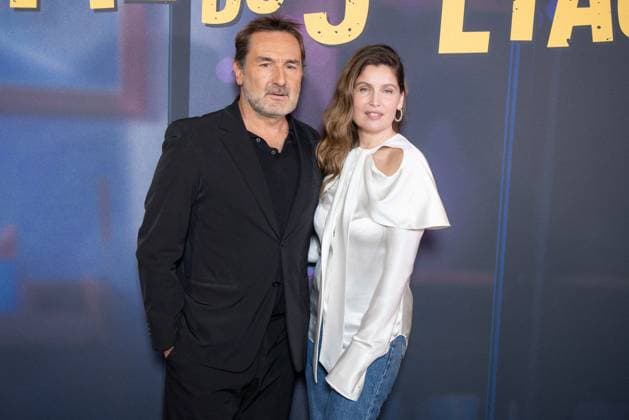 Crime Du 3eme Etage Premiere - Paris Gilles Lellouche and Laetitia Casta attend the photocall for the premiere of Crime Du 3eme Etage held at the Pathe Wepler in Paris, France on March 9, 2026. Photo by David Boyer ABACAPRESS.COM Paris France  Copyright: xBoyerxDavid ABACAx