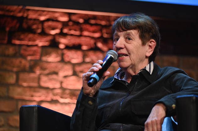 Literature journalist Margarete von Schwarzkopf reads and speaks at Lit Cologne, the international literature festival