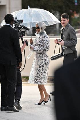 PFW Chanel Outside Arrivals Teyana Taylor arriving at the Chanel show during Fashion Week in Paris, France on March 9, 2026. Photo by Julien Reynaud APS-Medias ABACAPRESS.COM Paris France  Copyright: xReynaudxJulien APS-Medias ABACAx