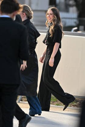 PFW Chanel Outside Arrivals Guest arriving at the Chanel show during Fashion Week in Paris, France on March 9, 2026. Photo by Julien Reynaud APS-Medias ABACAPRESS.COM Paris France  Copyright: xReynaudxJulien APS-Medias ABACAx