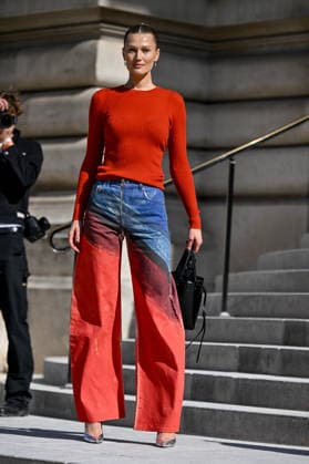 PFW Gabriela Hearst Outside Arrivals Toni Garrn arriving at the Gabriela Hearst show during Fashion Week in Paris, France on March 9, 2026. Photo by Julien Reynaud APS-Medias ABACAPRESS.COM Paris France  Copyright: xReynaudxJulien APS-Medias ABACAx