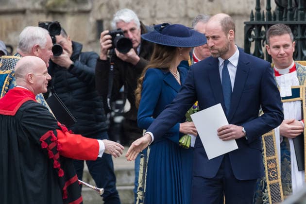 March 9, 2026, London, England, United Kingdom: WILLIAM, Prince of Wales leaves Westminster Abbey after attending the Commonwealth Day Service held annually to celebrate the people and cultures of the Commonwealth nations. London United Kingdom  - ZUMAs371 20260309_zip_s371_028 Copyright: xWiktorxSzymanowiczx