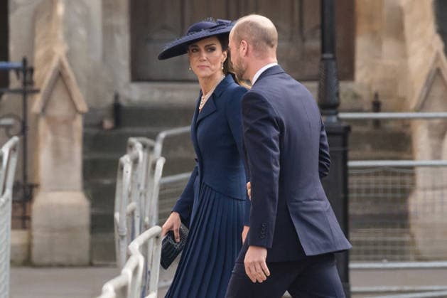 March 9, 2026, London, England, United Kingdom: CATHERINE, Princess of Wales and WILLIAM, Prince of Wales arrive for the Commonwealth Day Service at Westminster Abbey held annually to celebrate the people and cultures of the Commonwealth nations. London United Kingdom - ZUMAs371 20260309_zip_s371_047 Copyright: xWiktorxSzymanowiczx
