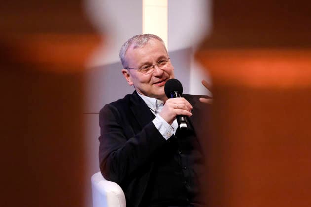 Film critic Knut Elstermann at the event Was man liebt, braucht Zeit as part of Lit Cologne 2026 in Colognes Flora Köln, 09 03 2026 NRW Germany Copyright: xChristophxHardtx