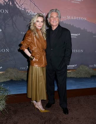 Paramount+ s The Madison New York Premiere Michelle Pfeiffer and Kurt Russell attending Paramount+ s The Madison New York Premiere held at Jazz at Lincoln Center on March 9, 2026 in New York City, NY New York City Jazz at Lincoln Center NY USA Copyright: xStevenxBergman AFF-USA.COMx