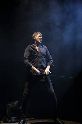 Brett Anderson from the band Suede at a concert at the Uber Eats Music Hall in Berlin, March 9, 2026 Suede concert Berlin