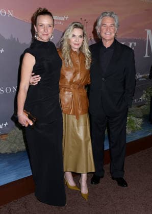 Paramount+ s The Madison New York Premiere Christina Voros, Michelle Pfeiffer and Kurt Russell attending Paramount+ s The Madison New York Premiere held at Jazz at Lincoln Center on March 9, 2026 in New York City, NY New York City Jazz at Lincoln Center NY USA Copyright: xStevenxBergman AFF-USA.COMx
