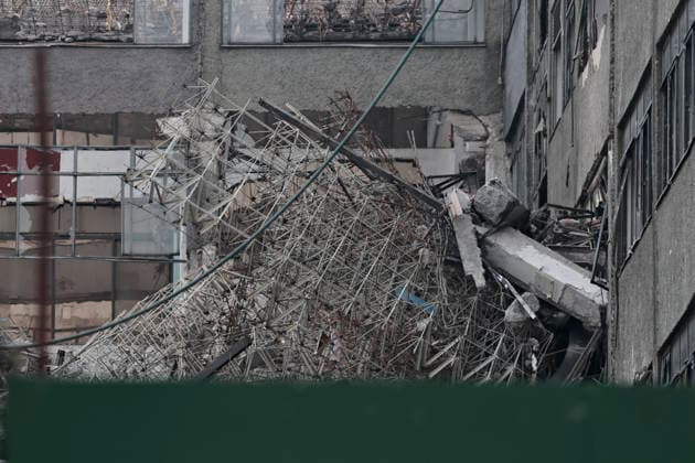 March 9, 2026, Mexico City, Cdmx, Mexico: A building damaged in the 2017 earthquake collapsed suddenly on Tlalpan Avenue in Mexico City. This building was used to handle labor disputes related to wrongful termination, among other government procedures. Confirmed reports indicate that two people were rescued, one alive and one deceased, but two more remain trapped. Rescue teams from all levels are on site working with canine units. Mexico City Mexico  - ZUMAp204 20260309_zip_p204_070 Copyright: xJosuexPerezx