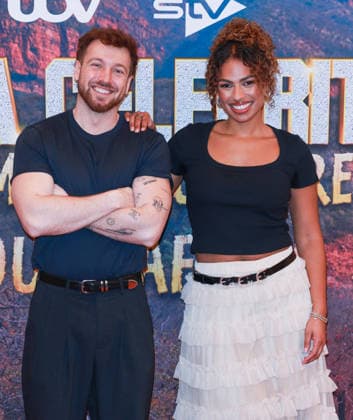 March 9, 2026, London, United Kingdom: Sam Thompson and Kemi Rodgers seen during the I m A Celebrity... South Africa Series 2 photocall at the Ham Yard Hotel in London. London United Kingdom - ZUMAs197 20260309_aaa_s197_126 Copyright: xBrettxCovex