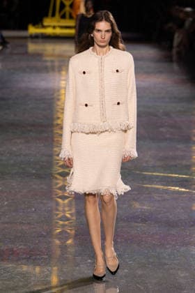 PFW - Chanel Runway LZ A model walks the runway during the Chanel Winter 2026-2027 show as part of Paris Fashion Week on March 09, 2026 at Grand Palais in Paris, France. Photo by Laurent Zabulon ABACAPRESS.COM  Copyright: xZabulonxLaurent ABACAx