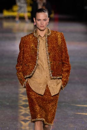 PFW - Chanel Runway LZ A model walks the runway during the Chanel Winter 2026-2027 show as part of Paris Fashion Week on March 09, 2026 at Grand Palais in Paris, France. Photo by Laurent Zabulon ABACAPRESS.COM  Copyright: xZabulonxLaurent ABACAx