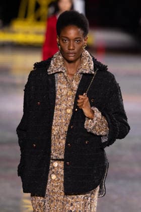 PFW - Chanel Runway LZ A model walks the runway during the Chanel Winter 2026-2027 show as part of Paris Fashion Week on March 09, 2026 at Grand Palais in Paris, France. Photo by Laurent Zabulon ABACAPRESS.COM  Copyright: xZabulonxLaurent ABACAx