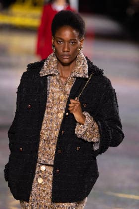 PFW - Chanel Runway LZ A model walks the runway during the Chanel Winter 2026-2027 show as part of Paris Fashion Week on March 09, 2026 at Grand Palais in Paris, France. Photo by Laurent Zabulon ABACAPRESS.COM  Copyright: xZabulonxLaurent ABACAx