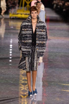 PFW - Chanel Runway LZ A model walks the runway during the Chanel Winter 2026-2027 show as part of Paris Fashion Week on March 09, 2026 at Grand Palais in Paris, France. Photo by Laurent Zabulon ABACAPRESS.COM  Copyright: xZabulonxLaurent ABACAx
