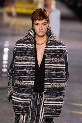 PFW - Chanel Runway LZ A model walks the runway during the Chanel Winter 2026-2027 show as part of Paris Fashion Week on March 09, 2026 at Grand Palais in Paris, France. Photo by Laurent Zabulon ABACAPRESS.COM  Copyright: xZabulonxLaurent ABACAx