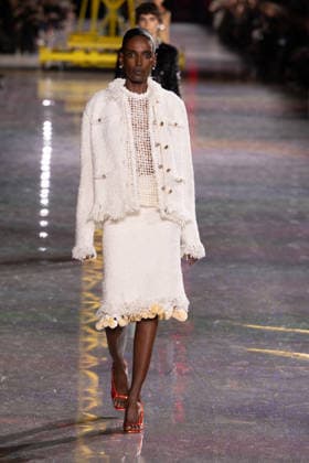 PFW - Chanel Runway LZ A model walks the runway during the Chanel Winter 2026-2027 show as part of Paris Fashion Week on March 09, 2026 at Grand Palais in Paris, France. Photo by Laurent Zabulon ABACAPRESS.COM  Copyright: xZabulonxLaurent ABACAx