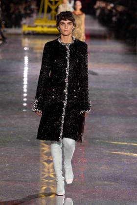 PFW - Chanel Runway LZ A model walks the runway during the Chanel Winter 2026-2027 show as part of Paris Fashion Week on March 09, 2026 at Grand Palais in Paris, France. Photo by Laurent Zabulon ABACAPRESS.COM  Copyright: xZabulonxLaurent ABACAx