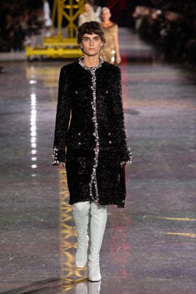 PFW - Chanel Runway LZ A model walks the runway during the Chanel Winter 2026-2027 show as part of Paris Fashion Week on March 09, 2026 at Grand Palais in Paris, France. Photo by Laurent Zabulon ABACAPRESS.COM  Copyright: xZabulonxLaurent ABACAx