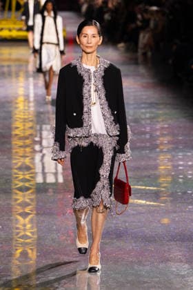 PFW - Chanel Runway LZ A model walks the runway during the Chanel Winter 2026-2027 show as part of Paris Fashion Week on March 09, 2026 at Grand Palais in Paris, France. Photo by Laurent Zabulon ABACAPRESS.COM  Copyright: xZabulonxLaurent ABACAx