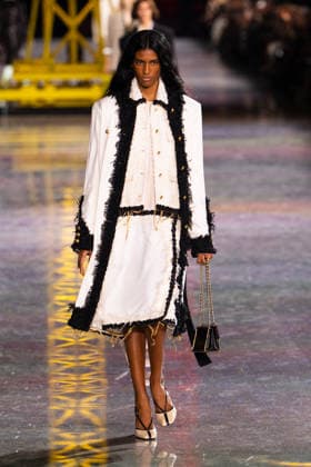 PFW - Chanel Runway LZ A model walks the runway during the Chanel Winter 2026-2027 show as part of Paris Fashion Week on March 09, 2026 at Grand Palais in Paris, France. Photo by Laurent Zabulon ABACAPRESS.COM  Copyright: xZabulonxLaurent ABACAx