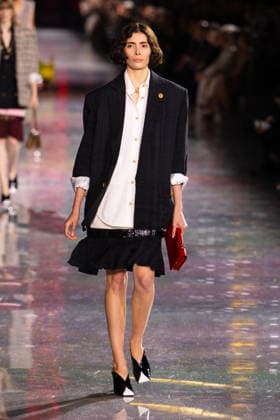 PFW - Chanel Runway LZ A model walks the runway during the Chanel Winter 2026-2027 show as part of Paris Fashion Week on March 09, 2026 at Grand Palais in Paris, France. Photo by Laurent Zabulon ABACAPRESS.COM  Copyright: xZabulonxLaurent ABACAx
