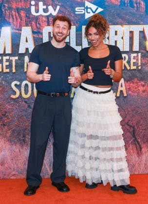 March 9, 2026, London, United Kingdom: Sam Thompson and Kemi Rodgers seen during the I m A Celebrity... South Africa Series 2 photocall at the Ham Yard Hotel in London. London United Kingdom - ZUMAs197 20260309_aaa_s197_140 Copyright: xBrettxCovex