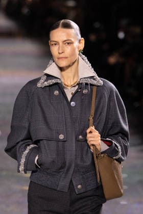 PFW - Chanel Runway LZ A model walks the runway during the Chanel Winter 2026-2027 show as part of Paris Fashion Week on March 09, 2026 at Grand Palais in Paris, France. Photo by Laurent Zabulon ABACAPRESS.COM  Copyright: xZabulonxLaurent ABACAx