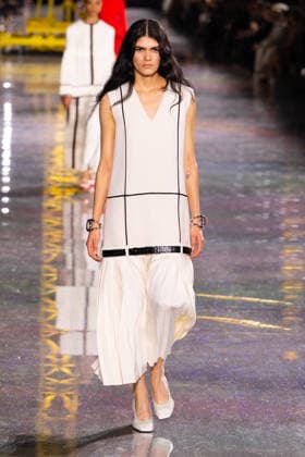 PFW - Chanel Runway LZ A model walks the runway during the Chanel Winter 2026-2027 show as part of Paris Fashion Week on March 09, 2026 at Grand Palais in Paris, France. Photo by Laurent Zabulon ABACAPRESS.COM  Copyright: xZabulonxLaurent ABACAx