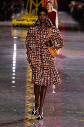 PFW - Chanel Runway LZ A model walks the runway during the Chanel Winter 2026-2027 show as part of Paris Fashion Week on March 09, 2026 at Grand Palais in Paris, France. Photo by Laurent Zabulon ABACAPRESS.COM  Copyright: xZabulonxLaurent ABACAx