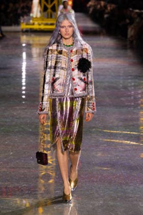 PFW - Chanel Runway LZ A model walks the runway during the Chanel Winter 2026-2027 show as part of Paris Fashion Week on March 09, 2026 at Grand Palais in Paris, France. Photo by Laurent Zabulon ABACAPRESS.COM  Copyright: xZabulonxLaurent ABACAx