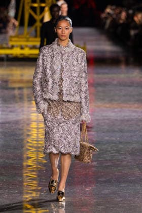 PFW - Chanel Runway LZ A model walks the runway during the Chanel Winter 2026-2027 show as part of Paris Fashion Week on March 09, 2026 at Grand Palais in Paris, France. Photo by Laurent Zabulon ABACAPRESS.COM  Copyright: xZabulonxLaurent ABACAx