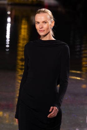 PFW - Chanel Runway LZ Anne Vyalitsyna walks the runway during the Chanel Winter 2026-2027 show as part of Paris Fashion Week on March 09, 2026 at Grand Palais in Paris, France. Photo by Laurent Zabulon ABACAPRESS.COM Paris  Copyright: xZabulonxLaurent ABACAx