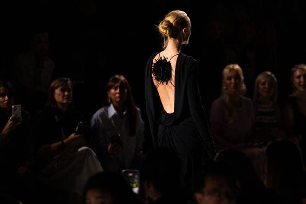 PFW - Chanel Runway LZ Anne Vyalitsyna walks the runway during the Chanel Winter 2026-2027 show as part of Paris Fashion Week on March 09, 2026 at Grand Palais in Paris, France. Photo by Laurent Zabulon ABACAPRESS.COM Paris  Copyright: xZabulonxLaurent ABACAx