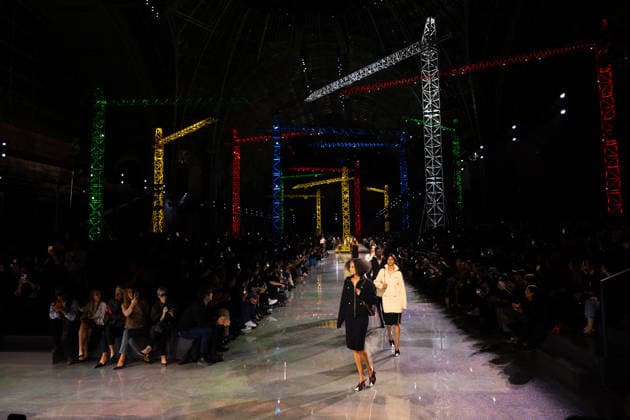 PFW - Chanel Runway LZ A model walks the runway during the Chanel Winter 2026-2027 show as part of Paris Fashion Week on March 09, 2026 at Grand Palais in Paris, France. Photo by Laurent Zabulon ABACAPRESS.COM  Copyright: xZabulonxLaurent ABACAx