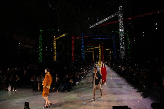 PFW - Chanel Runway LZ A model walks the runway during the Chanel Winter 2026-2027 show as part of Paris Fashion Week on March 09, 2026 at Grand Palais in Paris, France. Photo by Laurent Zabulon ABACAPRESS.COM  Copyright: xZabulonxLaurent ABACAx