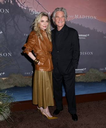 Paramount+ s The Madison New York Premiere Michelle Pfeiffer and Kurt Russell attending Paramount+ s The Madison New York Premiere held at Jazz at Lincoln Center on March 9, 2026 in New York City, NY New York City Jazz at Lincoln Center NY USA Copyright: xStevenxBergman AFF-USA.COMx