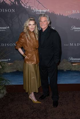 The Madison New York Premiere 9 March 2026 - New York, New York - Michelle Pfeiffer, Kurt Russell. The Madison New York Premiere held at Jazz at Lincoln Center. Photo Credit: Christopher Smith AdMedia New York New York United States EDITORIAL USE ONLY  Copyright: xx ChristopherxSmithx admphotostwo973841