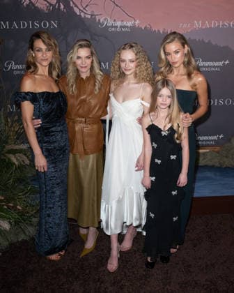 9 March 2026 New York, New York Beau Garrett, Michelle Pfeiffer, Amiah Miller, Alaina Pollack, Elle Chapman The Madison New York Premiere held at Jazz at Lincoln Center Photo Credit Christopher Smith AdMedia 453922 2026 03 09 New York New York United States  Copyright: xAdMediax STAR_453922_060