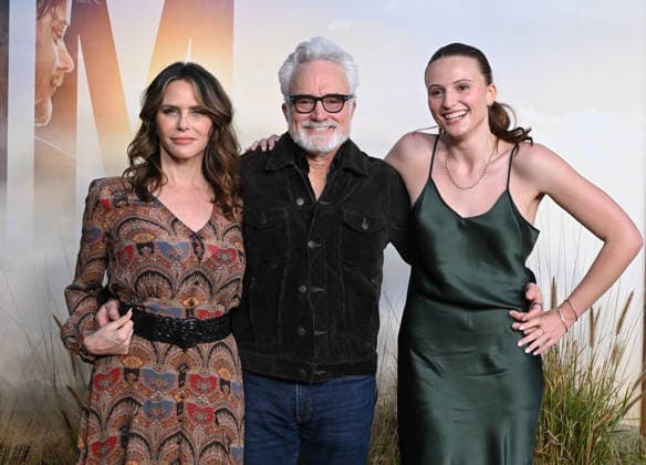 ˜Reminders of Him™ Premiere Amy Landecker, Bradley Whitford and Mary Louisa Whitford arriving to Universal Pictures premiere of Reminders of Him held at the Hollywood Legion Theater at Post 43 on March 09, 2026 in Los Angeles, CA. Los Angeles Hollywood Legion Theater at Post California USA Copyright: xLISAxOConnorx xAFF-USA.comx