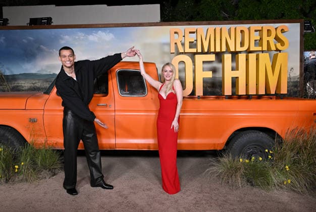 ˜Reminders of Him™ Premiere Tyriq Withers and Maika Monroe arriving to Universal Pictures premiere of Reminders of Him held at the Hollywood Legion Theater at Post 43 on March 09, 2026 in Los Angeles, CA. Los Angeles Hollywood Legion Theater at Post California USA Copyright: xLISAxOConnorx xAFF-USA.comx