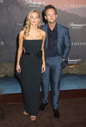 March 9, 2026, New York, New York, USA: Actors ELLE CHAPMAN and PATRICK J. ADAMS seen the New York premiere for Paramount Original Series The Madison held at Jazz at Lincoln Center. New York USA  - ZUMAk03_ 20260309_zaf_k03_126 Copyright: xNancyxKaszermanx