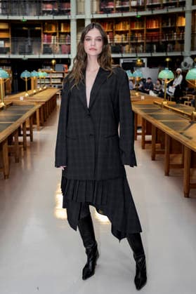 PFW - Time Front Row Barbara Palvin Sprouse attends the TIME Womenswear Fall Winter 2026-2027 show as part of Paris Fashion Week on March 09, 2026 in Paris, France. Photo by Jana Call me J ABACAPRESS.COM Paris France  Copyright: xJanaxCallxmexJ ABACAx